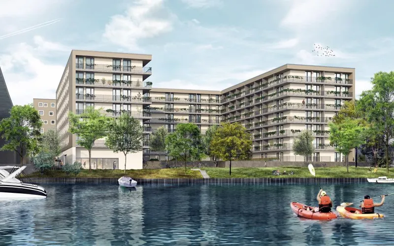 Moderne 3-Zimmer-Neubauwohnung mit Balkon direkt an der Havel — photo 1